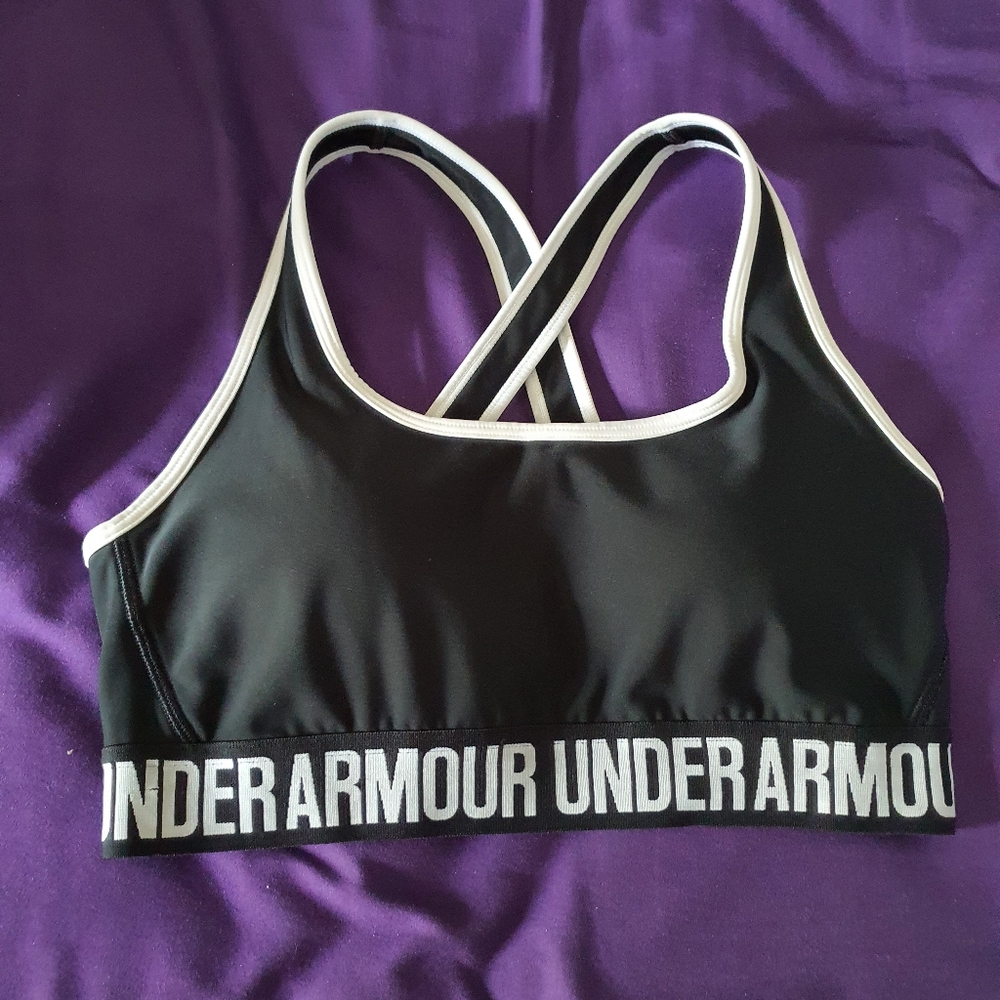 Under Armour compression sports bra